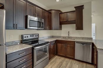 Microwave and stove  at Wynfield, York, PA, 17403